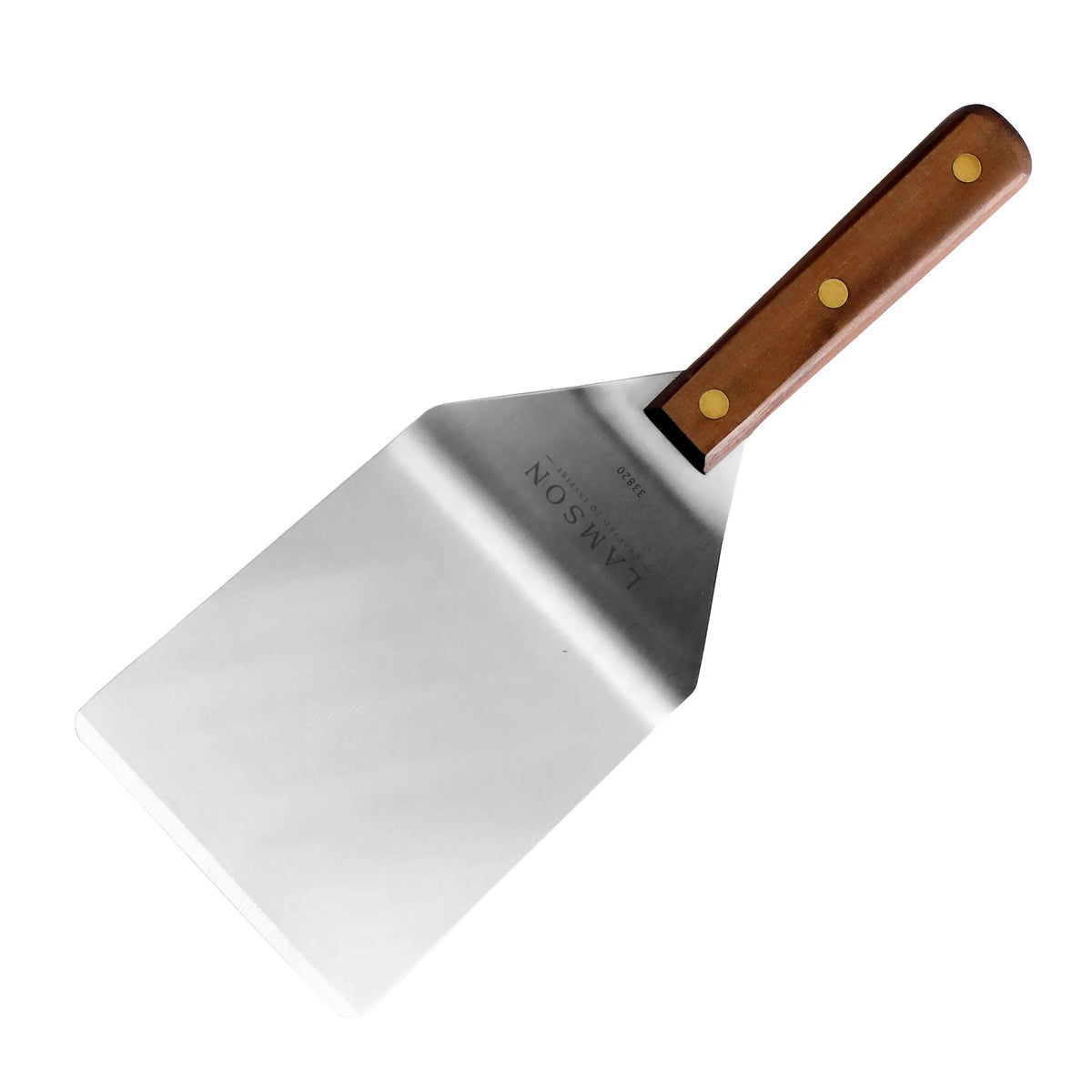 Lamson Small Metal Spatula, 2x4 In Brownie and Cookie Turner