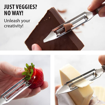 Rada Cutlery Vegetable Peeler (R132), Silver