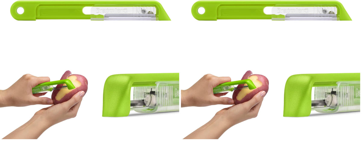 Dreamfarm Sharple Self-Sharpening Vegetable Peeler - Red