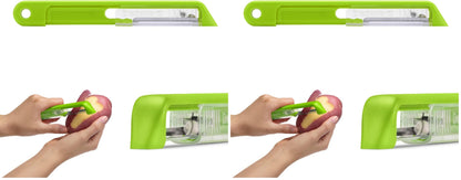 Dreamfarm Sharple Self-Sharpening Vegetable Peeler - Red