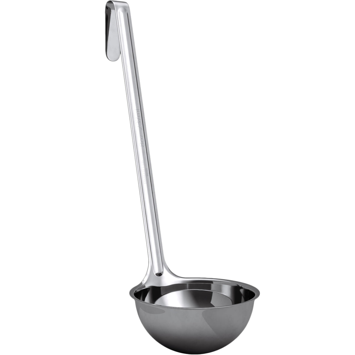 Sturdy, Ergonomic Combo Sizes Ladles 5 Pk. 1 2 4 6 8 Oz Stainless Steel Ladle with Long Handles. Best Kitchen Supplies for Stirring, Portioning and Serving Soup, Chili and Stew in Restaurants and Home