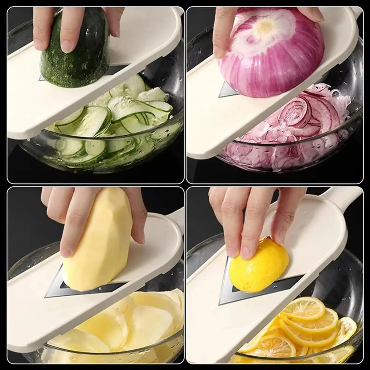 Japanese Style Beige Cabbage Slicer,Multifunctional Vegetable Slicer,Salad&Fruit Vegetable Slicer,Cabbage Cutting Shredder,Durable Vegetable Chopper,Cabbage Cutting Shredder,Kitchen Utensils&Gadgets,sohochic