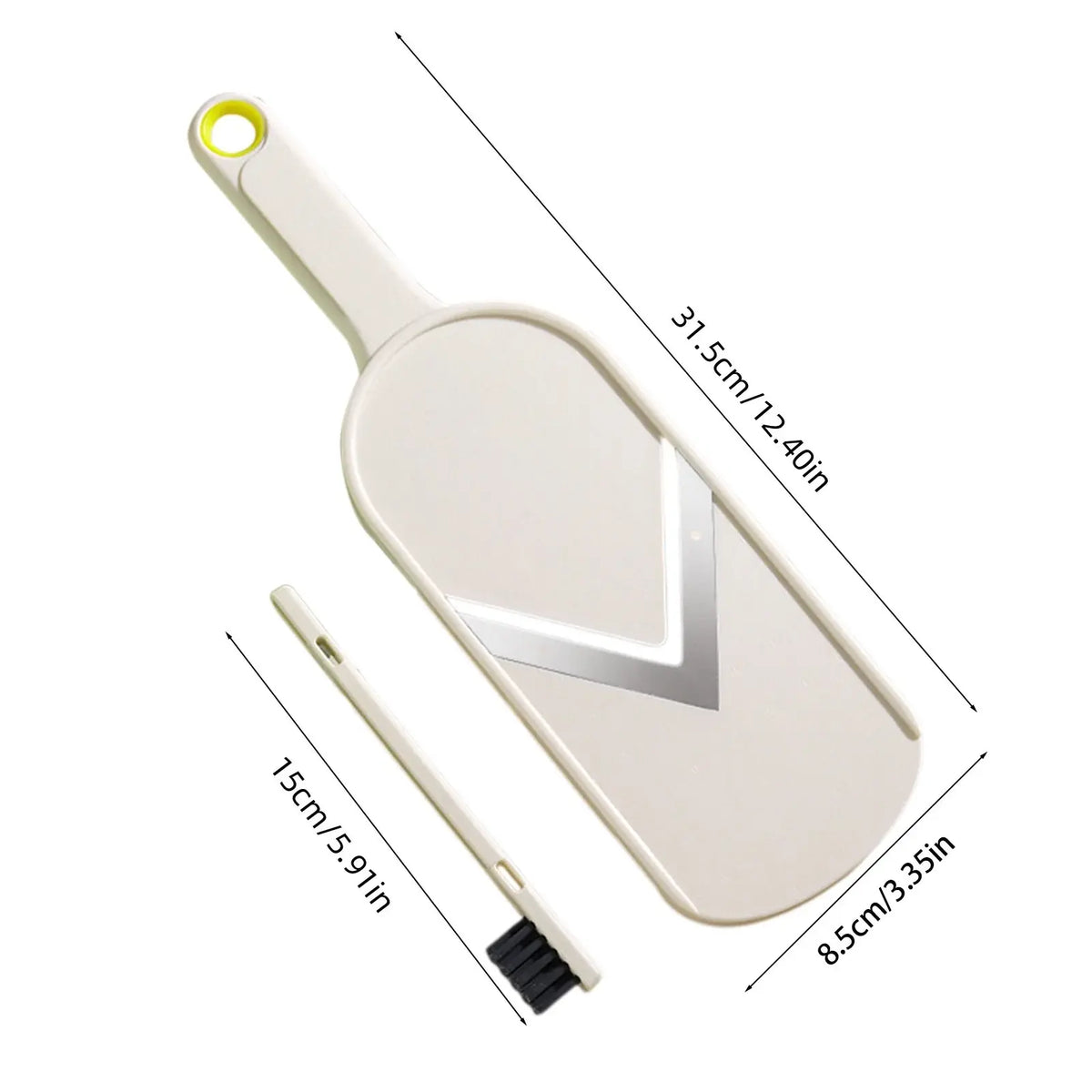 Japanese Style Beige Cabbage Slicer,Multifunctional Vegetable Slicer,Salad&Fruit Vegetable Slicer,Cabbage Cutting Shredder,Durable Vegetable Chopper,Cabbage Cutting Shredder,Kitchen Utensils&Gadgets,sohochic