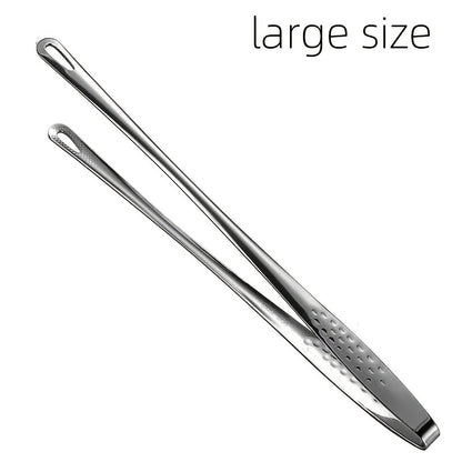 Stainless Steel Multi-Functional BBQ Tongs, Bread Clips, and Ice Cubes – Perfect for Grilling, Baking, Camping, Restaurants & Home Use. Heat-Resistant Kitchen Food Pliers Barbecue Tool – Essential for Christmas, Halloween, and Every Day of the Year