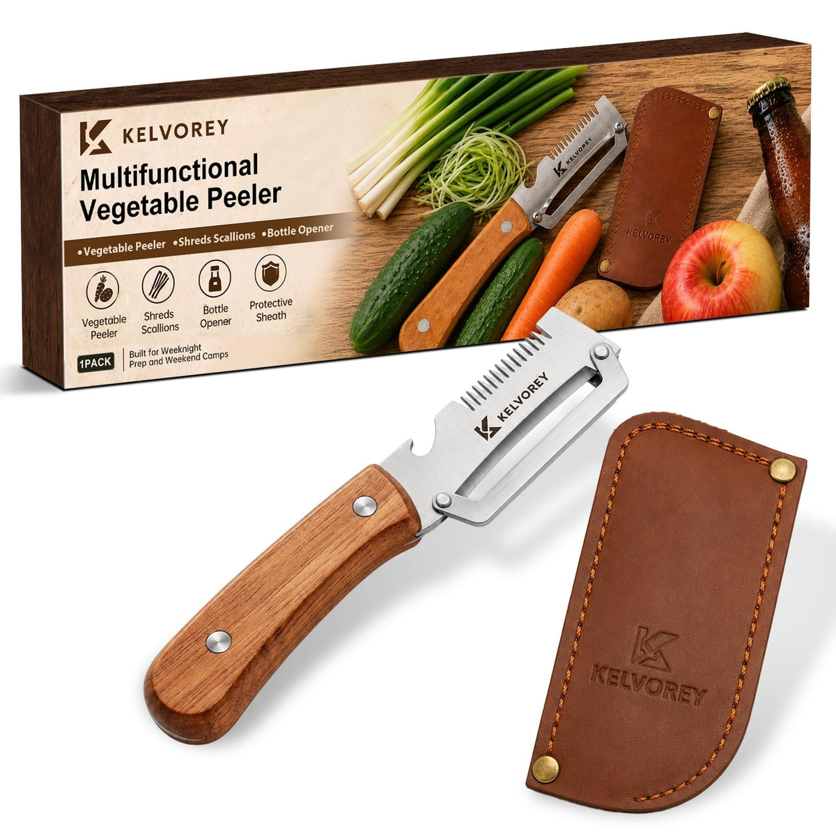 3-in-1 Multifunctional Vegetable Peeler for Right Hand
