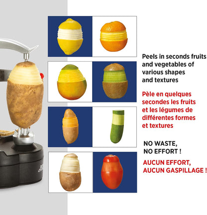 Starfrit Rotato Express Electric Peeler for Potatoes, Fruits & Vegetables
