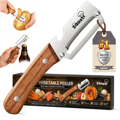 2-in-1 Multifunctional Vegetable Peeler with Bottle Opener