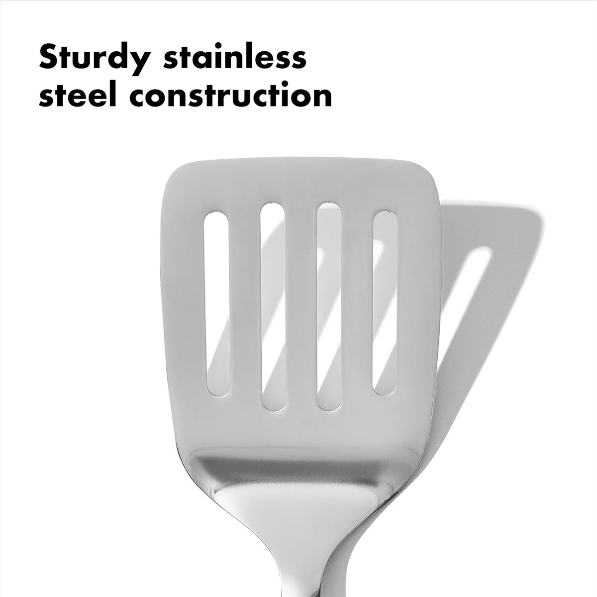 OXO Good Grips Stainless Steel Turner, Cooking Spatula, Heat Resistant