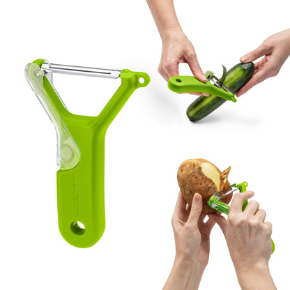 Dreamfarm Sharple Self-Sharpening Vegetable Peeler - Red