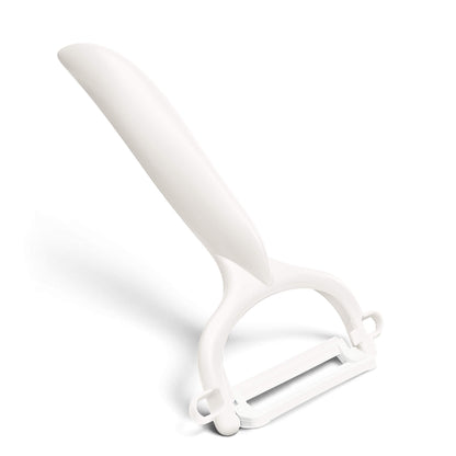 KYOCERA Fruit & Vegetable No-Rust, Ultra-Sharp Ceramic Y-Peeler