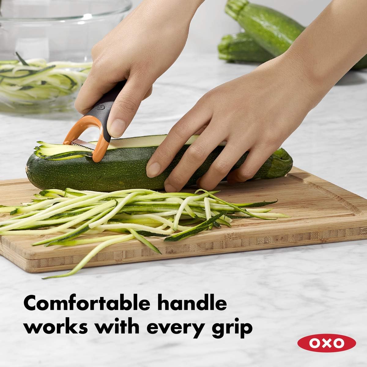 OXO Good Grips Stainless Steel Julienne Prep Vegetable Peeler