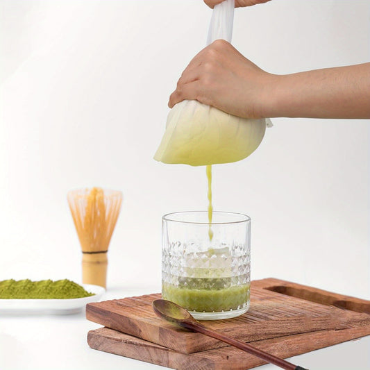 Food-Grade Nylon Filter Bag Reusable Nut Milk Cheese Cloth Cold Brew Coffee Tea Filter Suitable for 37 Festive Occasions Vegetable Strainer Fine Mesh Colander Kitchen Gadget Baking Essential 8×12 Inches Holiday Baking Season Christmas Meal Prep