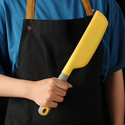Oversized Silicone Spatula - Heat-Resistant, Non-Stick & Soft Kitchen Tool for Cooking, Baking, Mixing, Stirring & Scraping, Durable & Easy to Clean, Essential Cooking Utensil | Ergonomic Handle Design | Flexible Spatula