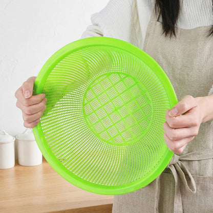 8 Pieces Plastic Wash Basket, Fruit Perforated Strainer for Kitchen