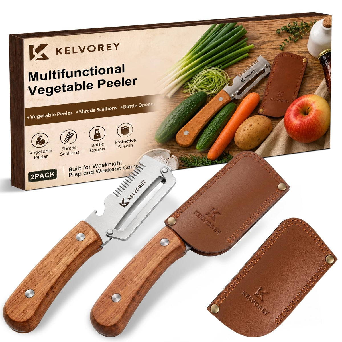 3-in-1 Multifunctional Vegetable Peeler for Right Hand