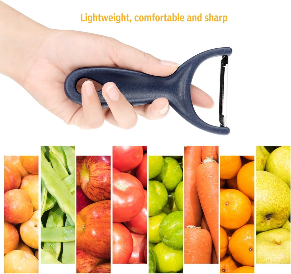 Potato Peeler Y Shaped Vegetable Peeler, Premium Ultra Sharp Fruit Peeler for Kitchen