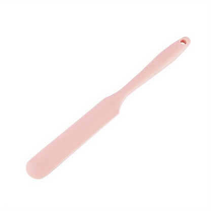 1pc, Silicone Jar Spatula, Non-Stick Icing Spatula, Food Grade Silicone, Heat Resistant, Baking Tools, Kitchen Gadgets, Kitchen Accessories