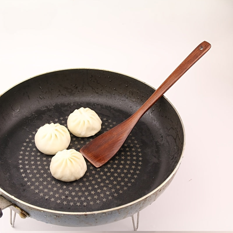 Portable Multifunctional Mini Wooden Spatula, Suitable for Eggs, Steak, And Grilling - an Essential Kitchen Tool