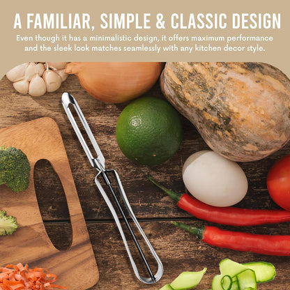 Linden Sweden Original Jonas Vegetable Peeler for Kitchen - 3-Pack