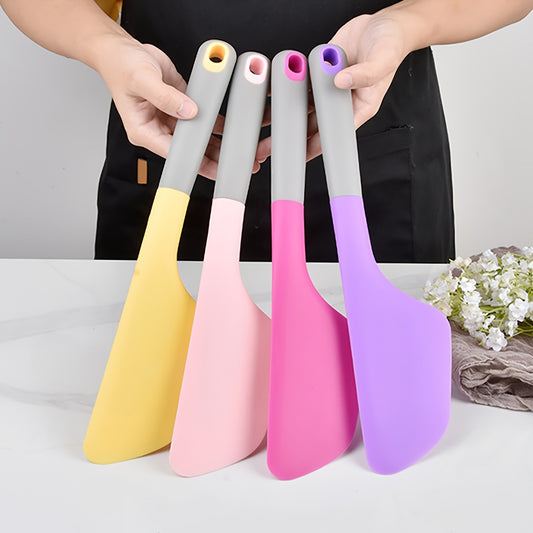 Extra Large Silicone Cake Decorator - Heat-Resistant Non-Stick Baking Tool with Ergonomic Handle, Multi-Color Options, Ideal for Cake Decoration, Butter Spreading, And Holiday Kitchen Essentials, Cooking, Baking, And Scrubbing