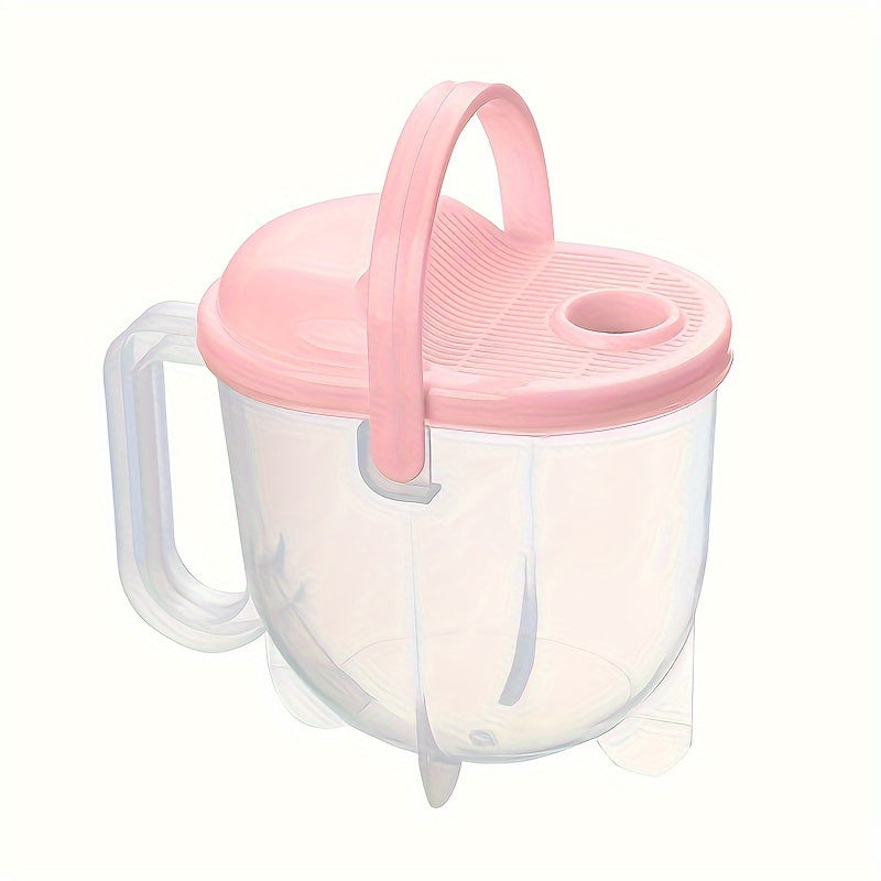 1pc Fast Automatic Rice Washing Machine, Grain Cleaning Strainer, Rice Sieve Colander Basket, Kitchen Gadgets