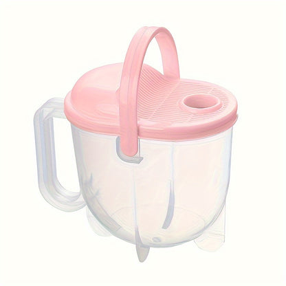 1pc Fast Automatic Rice Washing Machine, Grain Cleaning Strainer, Rice Sieve Colander Basket, Kitchen Gadgets