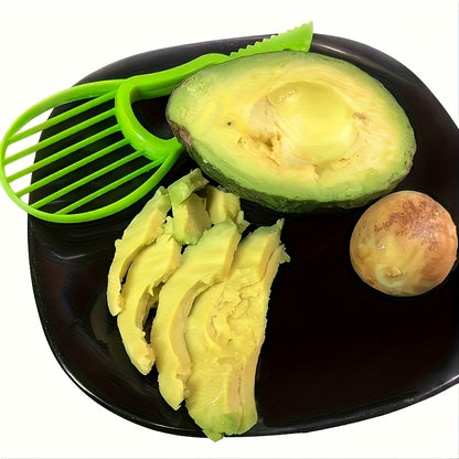 Multi-Functional Kitchen Gadget, Durable Polypropylene, Suitable for Home and Restaurant Use - 2-in-1 Avocado Pitter, Food-Safe