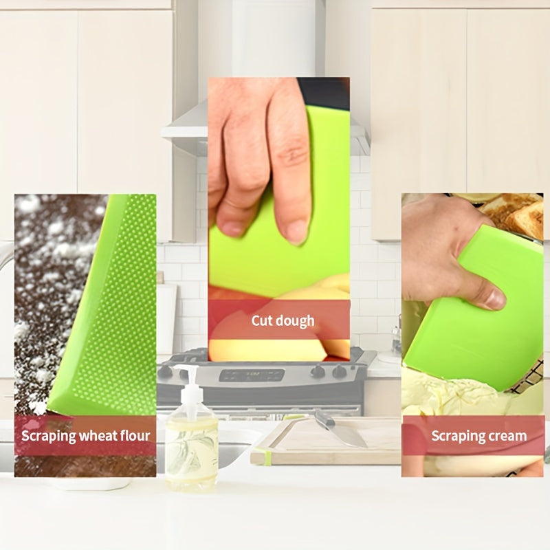 Random 2pcs Multipurpose Silicone Scrapers, Food Grade, for Baking And Cooking