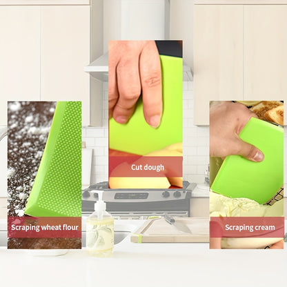 Random 2pcs Multipurpose Silicone Scrapers, Food Grade, for Baking And Cooking