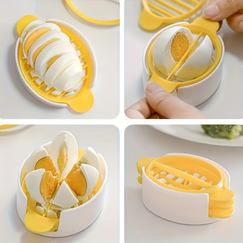 1pc Egg Slicer, Multi Functional Egg Cutter, Kitchen Creative Tools