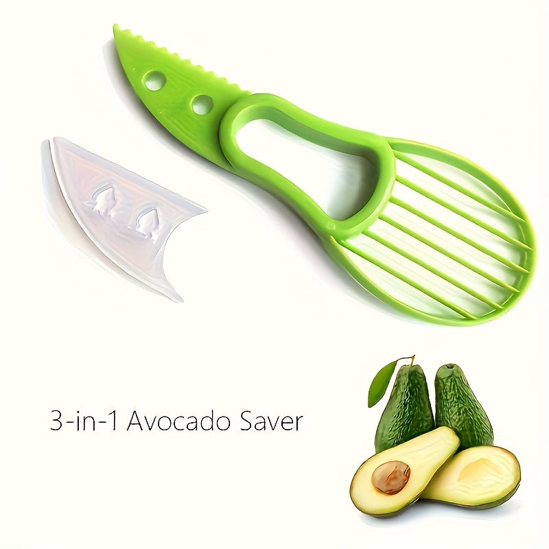 Multi-Functional Kitchen Gadget, Durable Polypropylene, Suitable for Home and Restaurant Use - 2-in-1 Avocado Pitter, Food-Safe