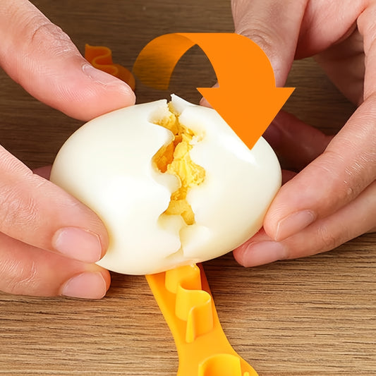 2pcs Random Style Fancy Cut Eggs Cooked Cutter Flower Shaped Tool Household Boiled Eggette Slicer Kitchen Gadget, Mandolines and Slicers