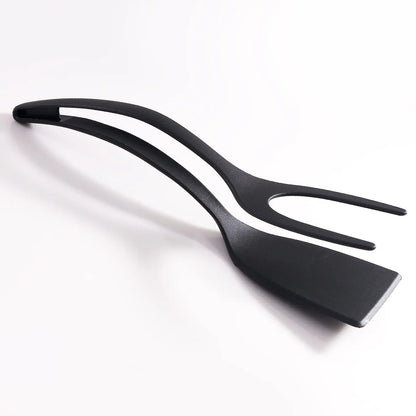 2-in-1 Multifunction Spatula – Anti-Adhesive Non-Stick Food-Safe Kitchen Cooking Accessory, Heat-Resistant Flip Turner for Grilling, Frying & Baking, Ergonomic Comfort Grip, Dishwasher Safe, Essential Multi-Use Tool for Everyday Cooking & Meal Prep