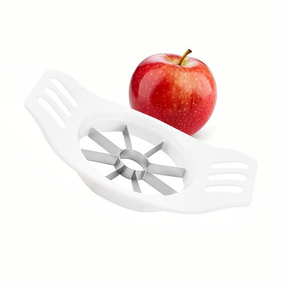 Multi-functional Apple Slicer and Corer, Stainless Steel Fruit Cutting Tool, Suitable for Apples, Pears, and Potatoes, Convenient and Quick Manual Kitchen Utensil, Dishwasher Safe, the Perfect Gift for Home Cooking Enthusiasts